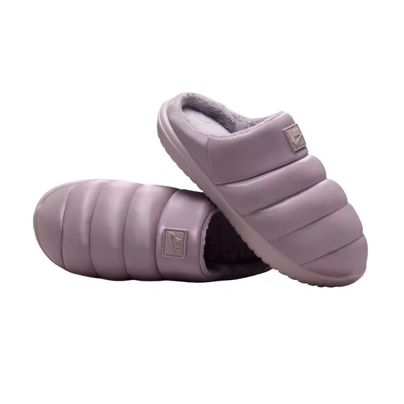 New! Size: 6 Women's | Nike Burrow SE Slippers Light Violet Ore FZ7940-200 - Picture 1 of 5
